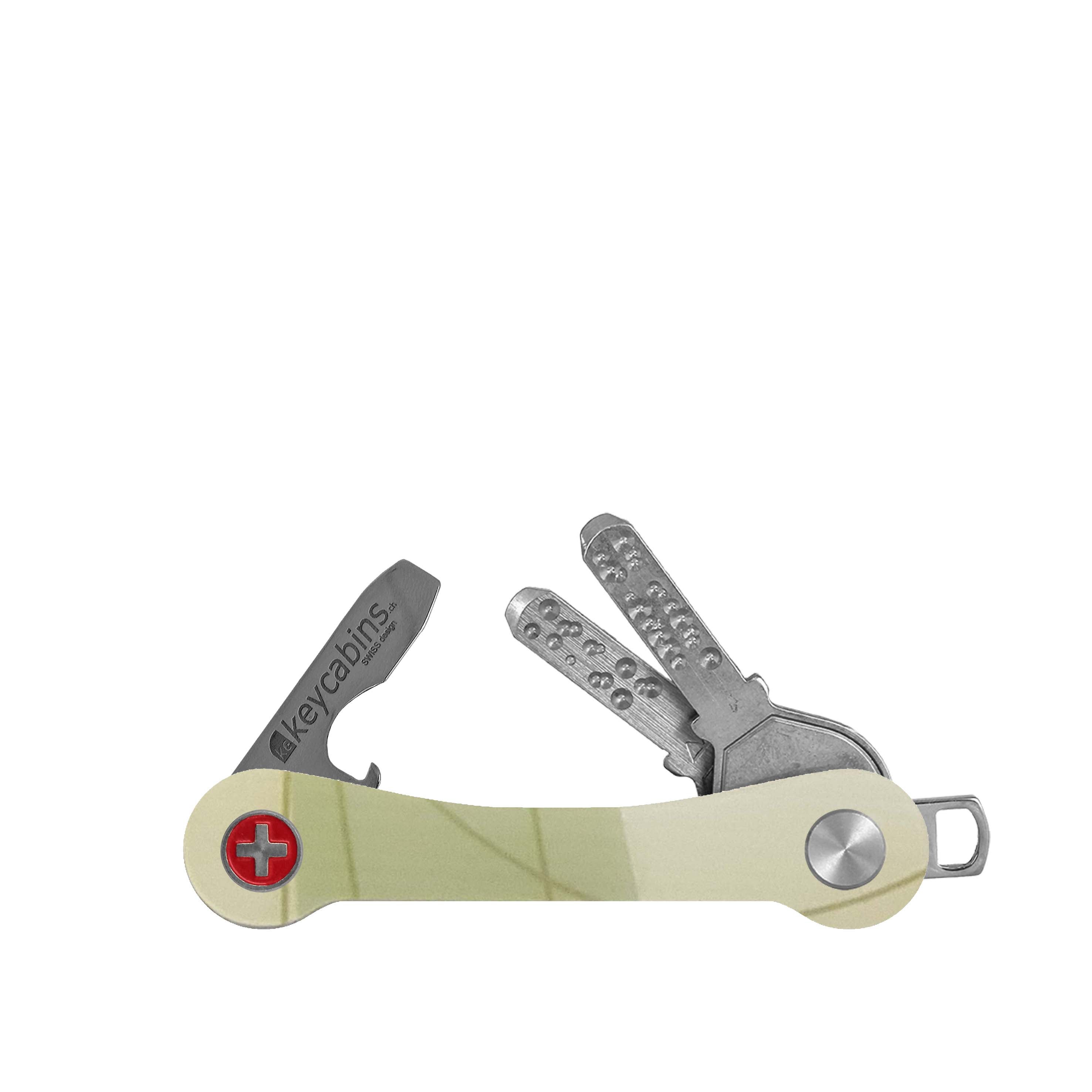 kc - ski / snowboard: Key holders made from upcycled ski and